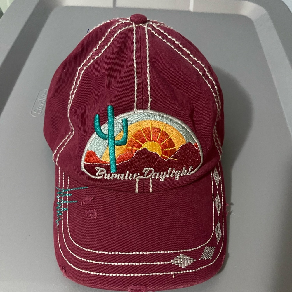 Burnin Daylight Western Ball Cap